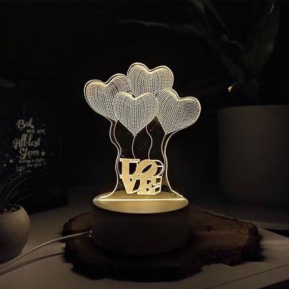 Obraz Dekoracyjna lampa 3D 