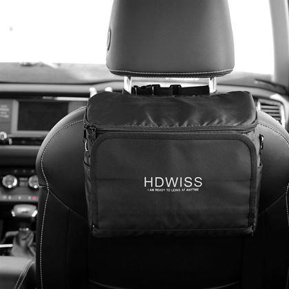 Obrazek z Wielofunkcyjna torba samochodowa z paskiem i warstwą termoizolacyjną