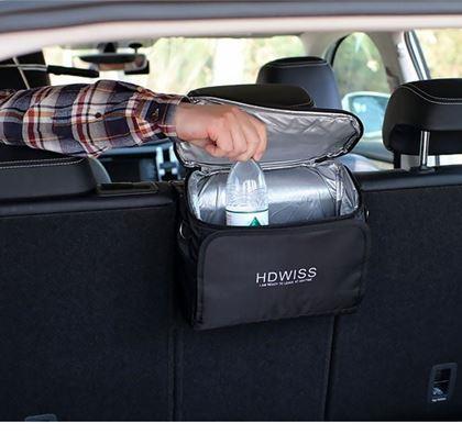 Obrazek z Wielofunkcyjna torba samochodowa z paskiem i warstwą termoizolacyjną