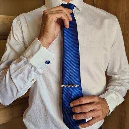 Obrazek z Zestaw dodatków do garnituru - niebieski