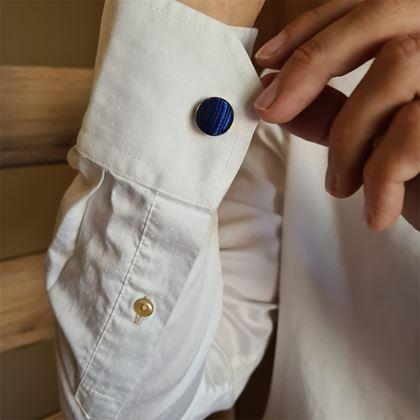 Obrazek z Zestaw dodatków do garnituru - niebieski