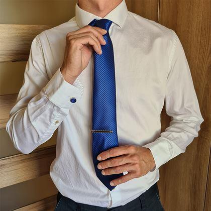 Obrazek z Zestaw dodatków do garnituru - niebieski