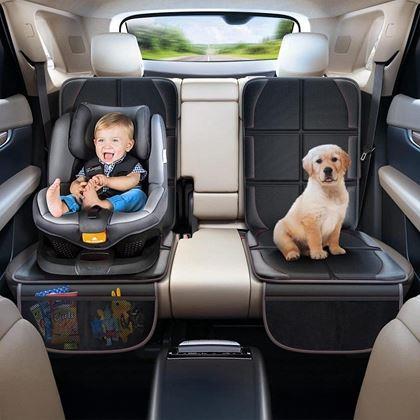 Obrazek z Ochrona siedzenia pod fotelik samochodowy