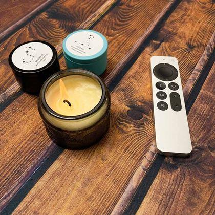 Obrazek z Dekoracyjny obrus z motywem drewna 61 x 61 cm