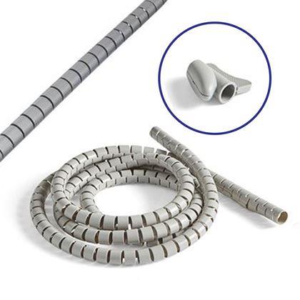Obrazek z Spiralny organizer kabli – 2 m, średnica 2 cm