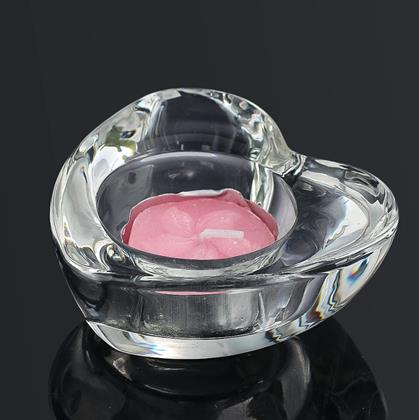 Obrazek z Szklany świecznik na tealight
