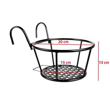 Obrazek z Metalowy uchwyt na doniczkę - średnica 20 cm