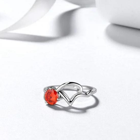 Obrazek z Regulowany pierścionek zodiakalny - Koziorożec