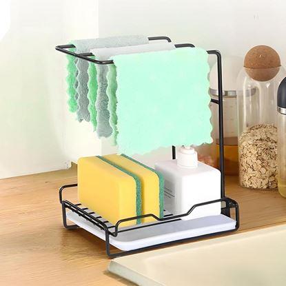 Obraz Naklejany ociekacz na gąbki i ściereczki