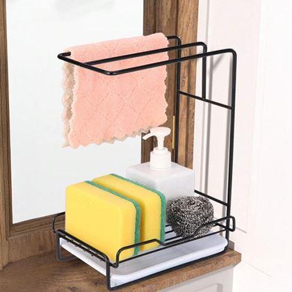 Obrazek z Naklejany ociekacz na gąbki i ściereczki