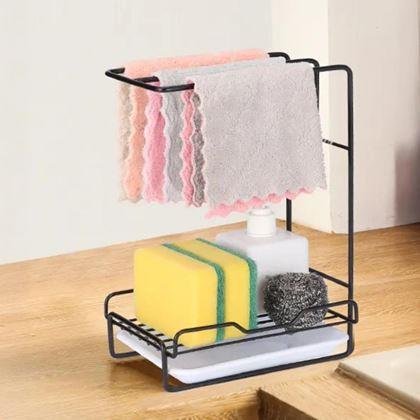 Obrazek z Naklejany ociekacz na gąbki i ściereczki