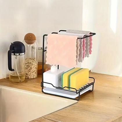 Obrazek z Naklejany ociekacz na gąbki i ściereczki