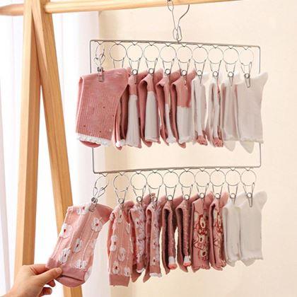 Obrazek z Wieszak z 20 klipsami