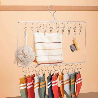 Obraz Wieszak z 20 klipsami