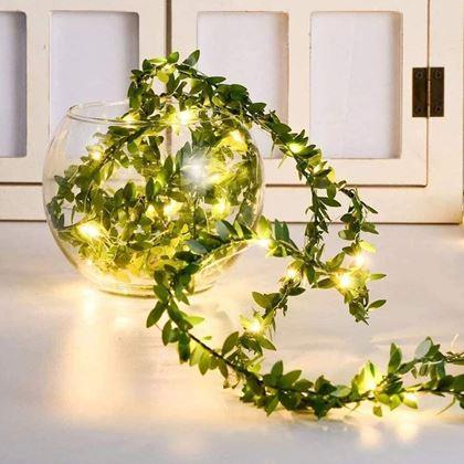 Obrazek z Łańcuch solarny LED - liście