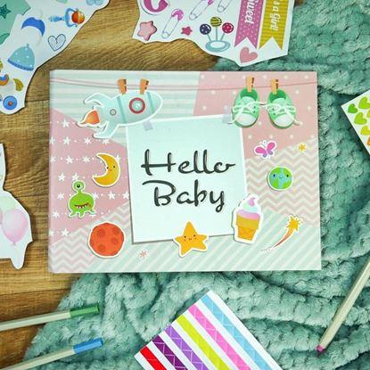 Obraz Dziecięcy album na zdjęcia + kreatywny zestaw naklejek