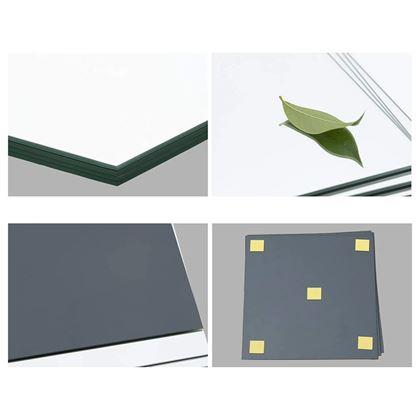 Obrazek z Samoprzylepne lustrzane płytki 20x20 cm, 4 szt.