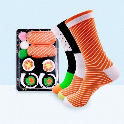 Obrazek z Wesołe skarpetki - sushi