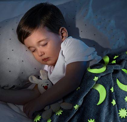 Obrazek z Świecący koc - nocne niebo
