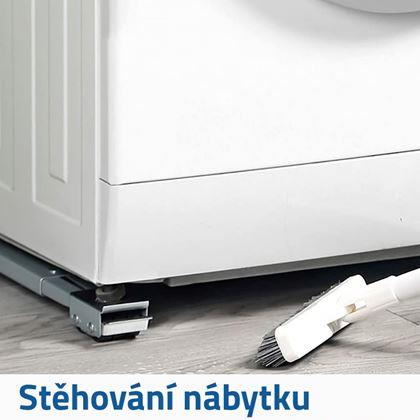 Obrazek z Regulowane rolki do przesuwania mebli i urządzeń
