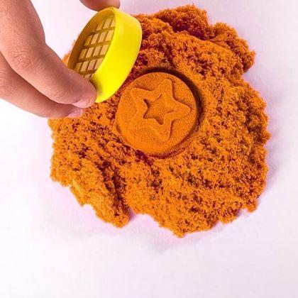 Obrazek z Modelujący płynny piasek mega zestaw 2000 g - plastikowe wiaderko