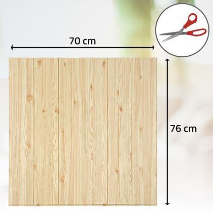 Obrazek z Tapeta 3D - jasne drewno