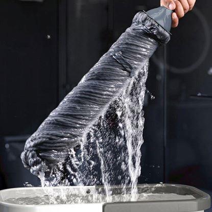 Obraz Samowyżymający się okrągły mop z frędzlami