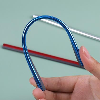 Obrazek z Listwy ozdobne na kratki wentylacyjne samochodu 10 szt  -  niebieska