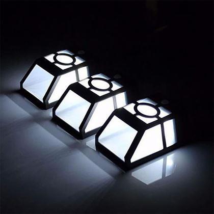 Obrazek z Dekoracyjna lampa solarna  -  zimne białe