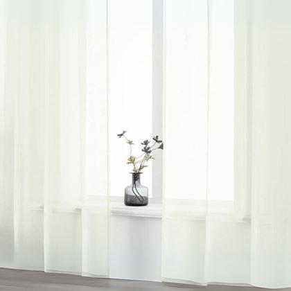 Obrazek z Firanka woalowa 130 x 230 cm  -  kremowa