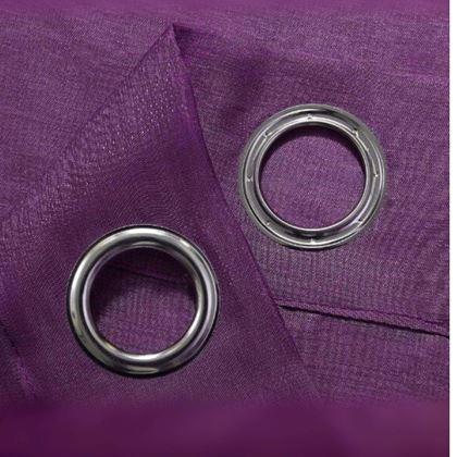 Obrazek z Firanka woalowa 130 x 230 cm  -  bordowa