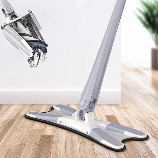Obrazek z Samowyżymaczający mop X-Mop do łatwego mycia narożników