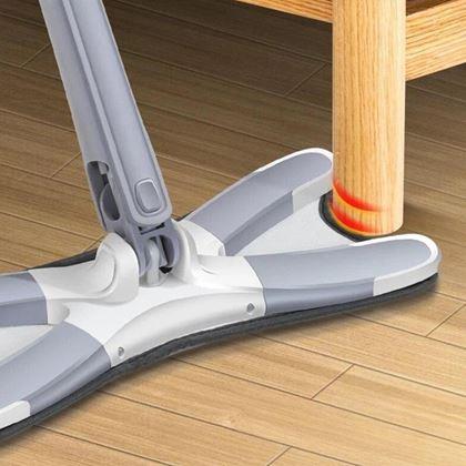 Obrazek z Samowyżymaczający mop X-Mop do łatwego mycia narożników