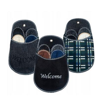 Obraz Kapcie dla gości, 5 par