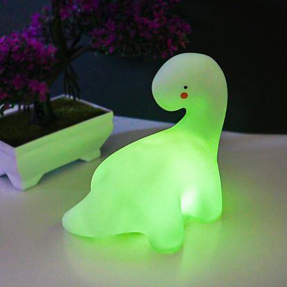 Obraz Dziecięca lampka - dinozaur