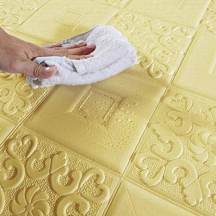 Obrazek z Samoprzylepne kasetony sufitowe  -  żółty