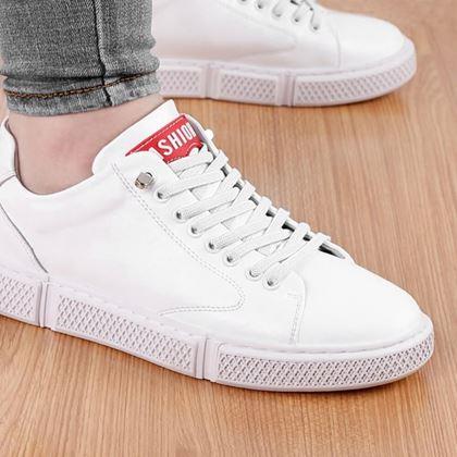 Obrazek z  Elastyczne sznurowadła bez wiązania  -  białe