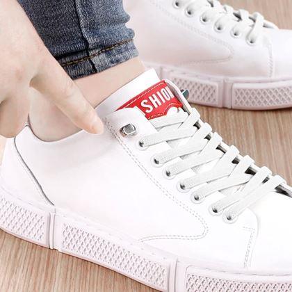 Obrazek z  Elastyczne sznurowadła bez wiązania  -  białe