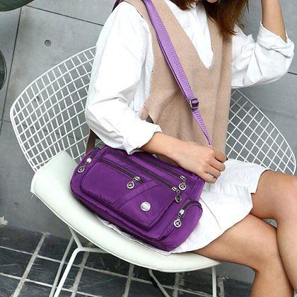 Obrazek z Torebka na ramię  -  fioletowa