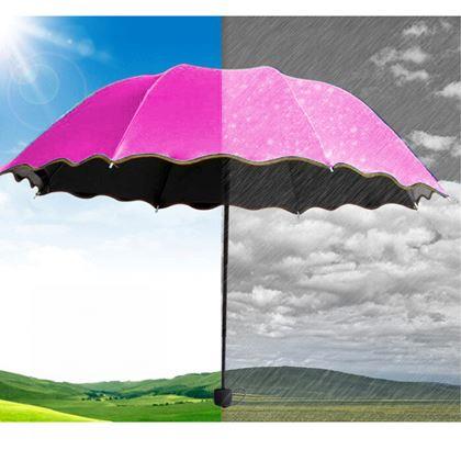 Obrazek z Magiczny parasol  -  ciemny róż