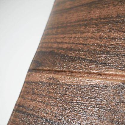 Obrazek z 3D tapeta drewniane panele - orzech