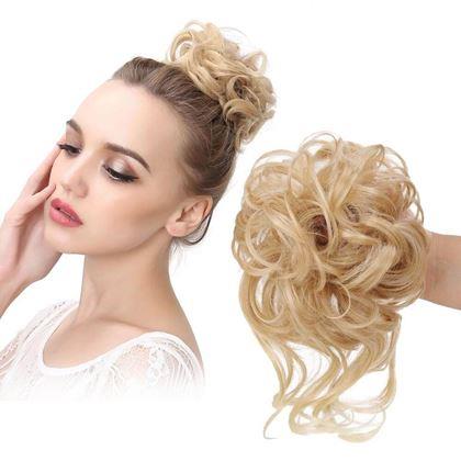 Obrazek z Dopinka do włosów  -  platynowy blond