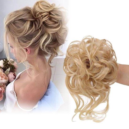 Obrazek z Dopinka do włosów  -  platynowy blond