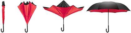 Obrazek z Odwrócony parasol  -  czerwony