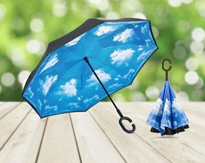 Obrazek z Odwrócony parasol  -  niebo