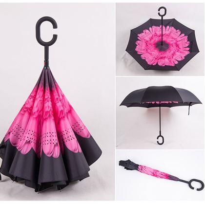 Obrazek z Odwrócony parasol  -  kwiat