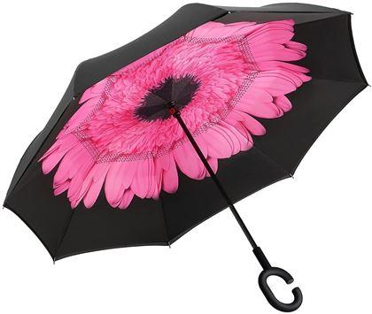Obrazek z Odwrócony parasol  -  kwiat