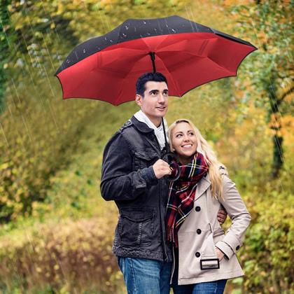 Obrazek z Odwrócony parasol  -  czerwony