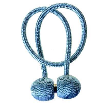 Obrazek z Magnetyczna klamra do zasłon  -  jasno niebieska