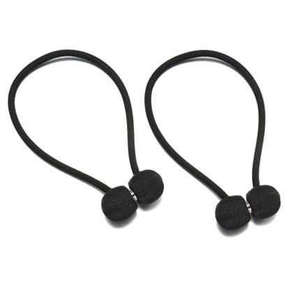 Obrazek z Magnetyczna klamra do zasłon  -  czarna